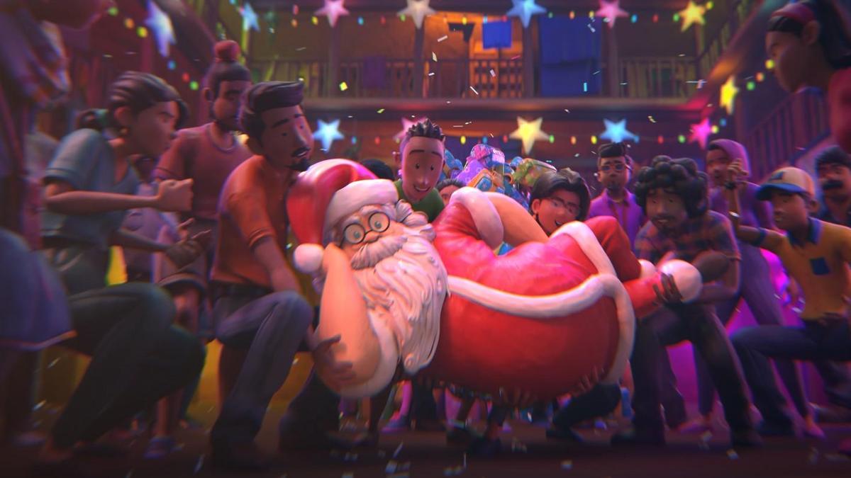 Zebu Films gives an Indian touch to Santa Claus with an animated music video